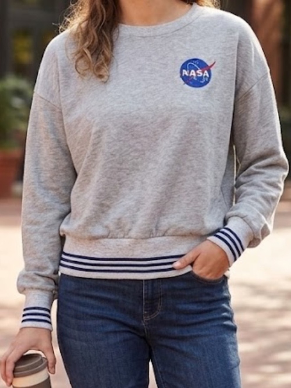 Divided by H&M NASA crewneck Sweater Size L